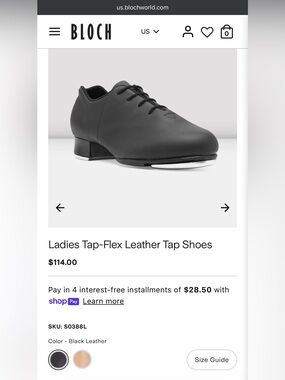 Bloch Women’s Leather Tap Shoes